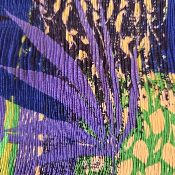 Ninety Clothing Co Womens Abstract Halter Sleeveless Summer Dress Blue Medium - Picture 10 of 13